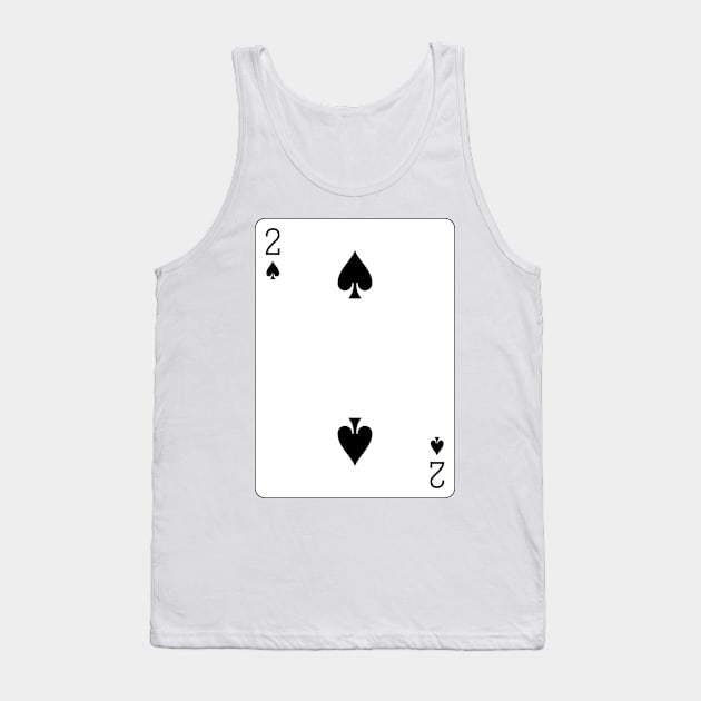 2 of Spades Tank Top by Ziggy's